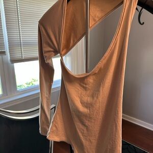 Elegant Tan Women's Top